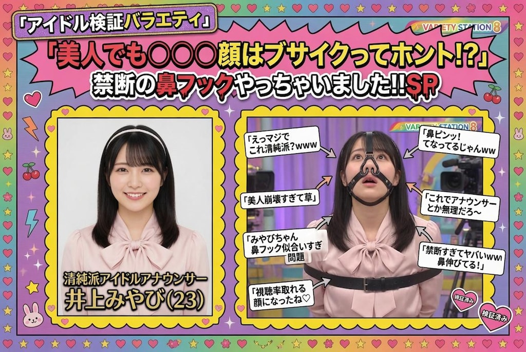 アイドル検証バラエティ。2