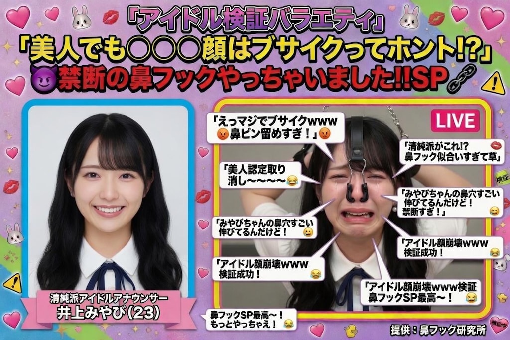 アイドル検証バラエティ。2