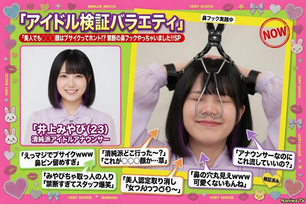 アイドル検証バラエティ。2