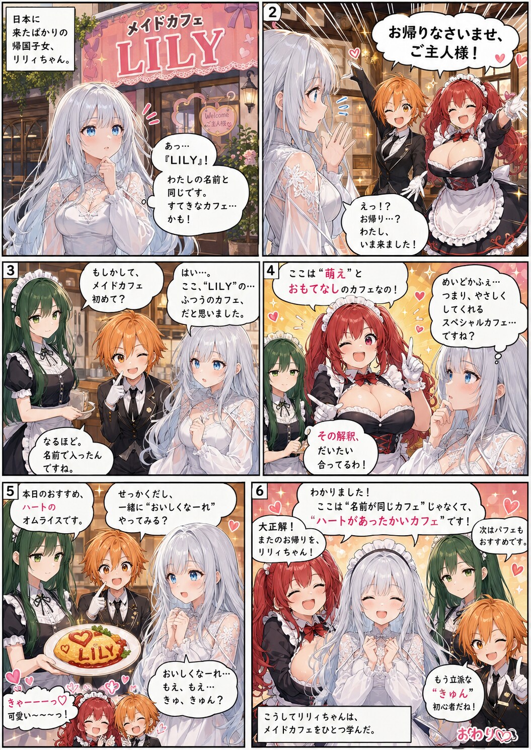 名前につられて入ったら「お帰りなさいませ」!?』