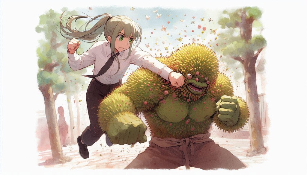 打倒杉花粉と少女