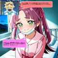 小林みくる、病院室内で感謝の言葉を述べる 2枚目
