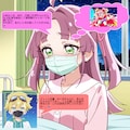 小林みくる、病院室内で感謝の言葉を述べる 3枚目
