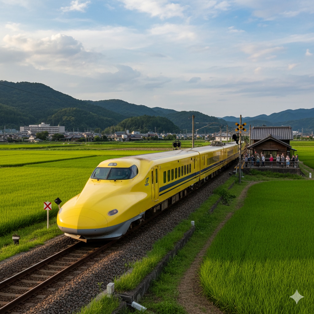 近江鉄道のドクターイエロー