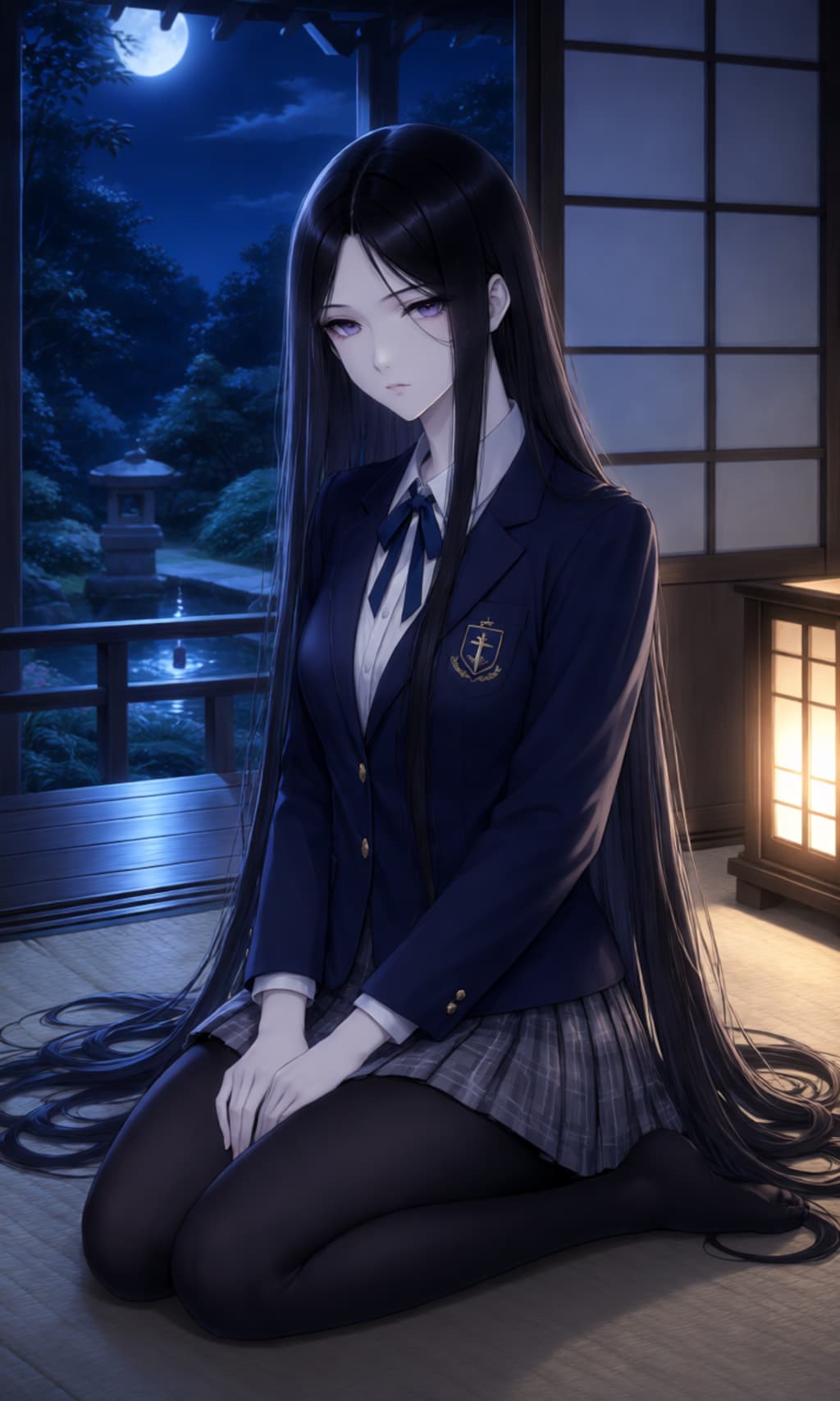 お紺狐のカナ(制服Ver.)
