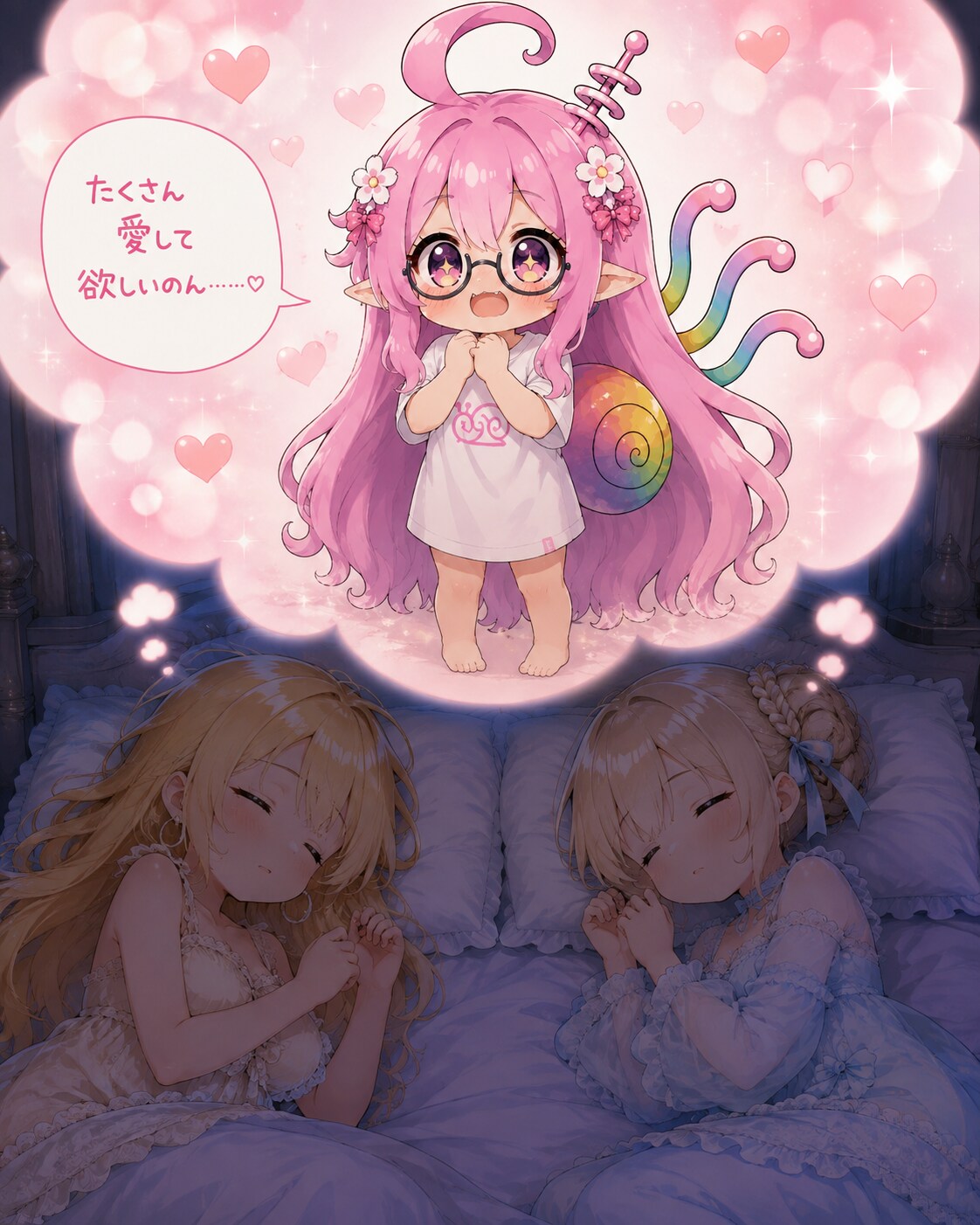 伴侶ーずの見る夢は | の人気AIイラスト・グラビア