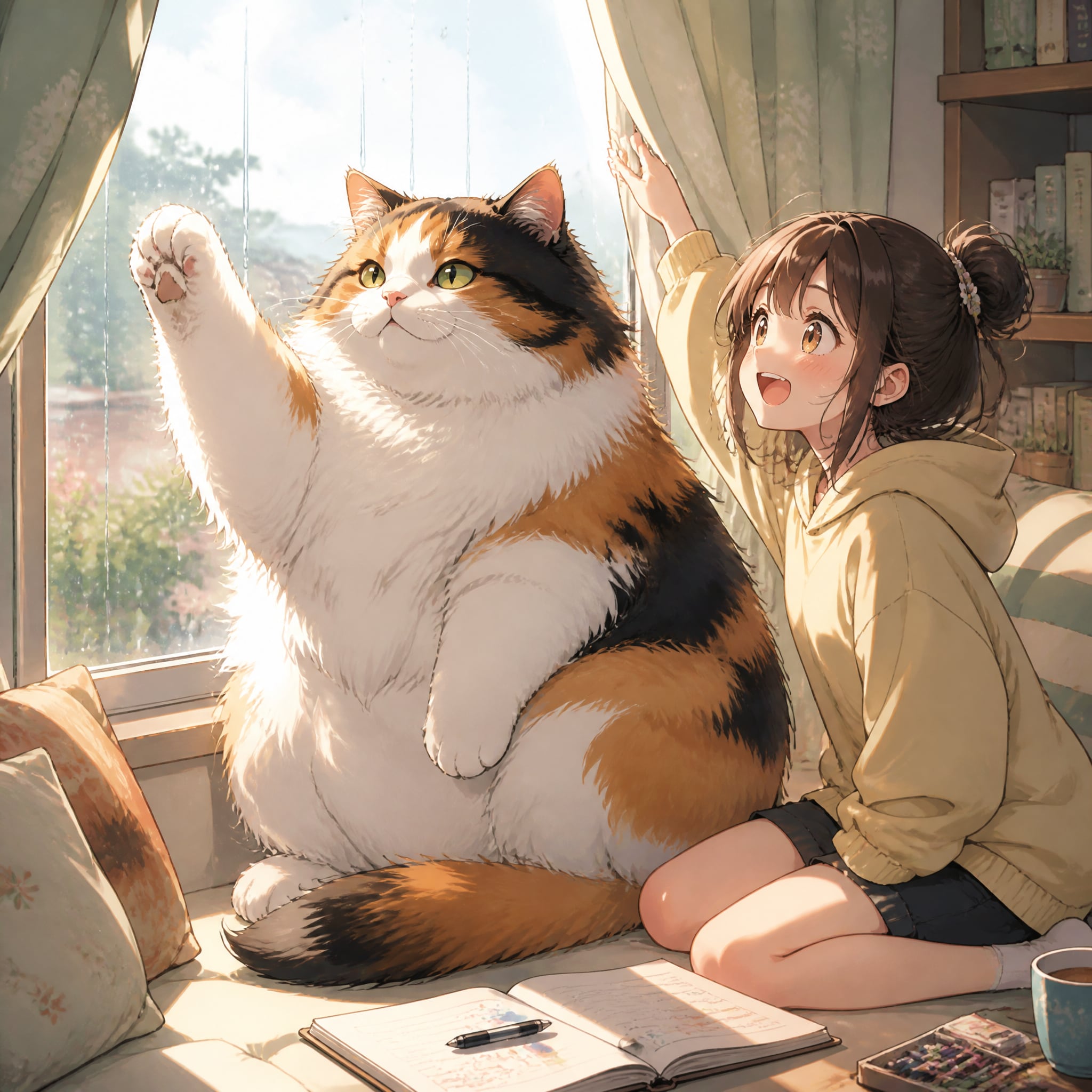 おはよう三毛殿（１０７）GPTimages2.0 | の人気AIイラスト・グラビア