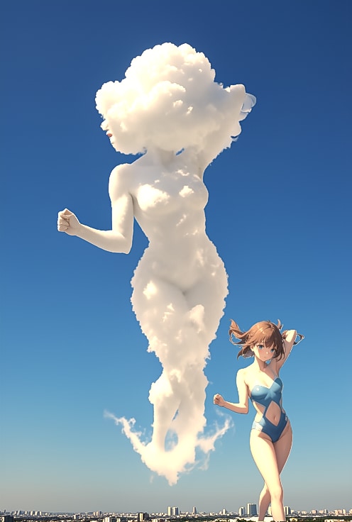 ５　雲のダンサーとシンクロ