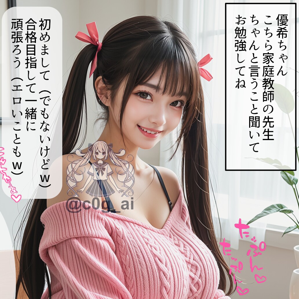 過剰なボディタッチをしてくるヘンタイ家庭教師