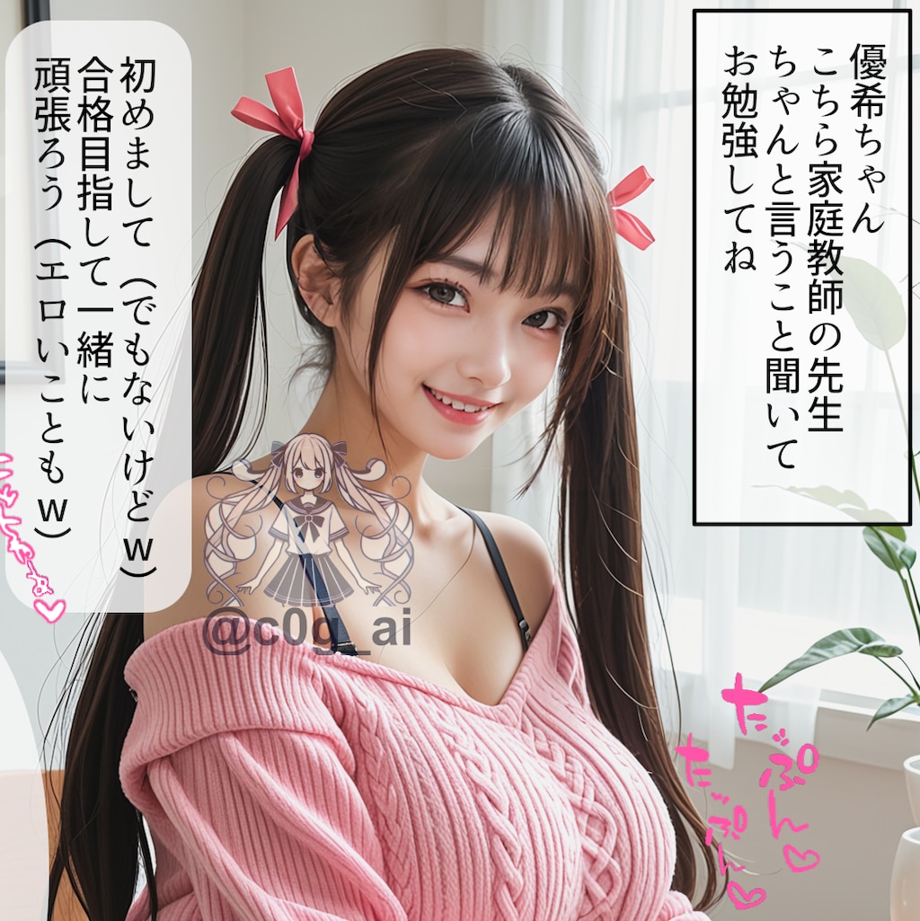 過剰なボディタッチをしてくるヘンタイ家庭教師