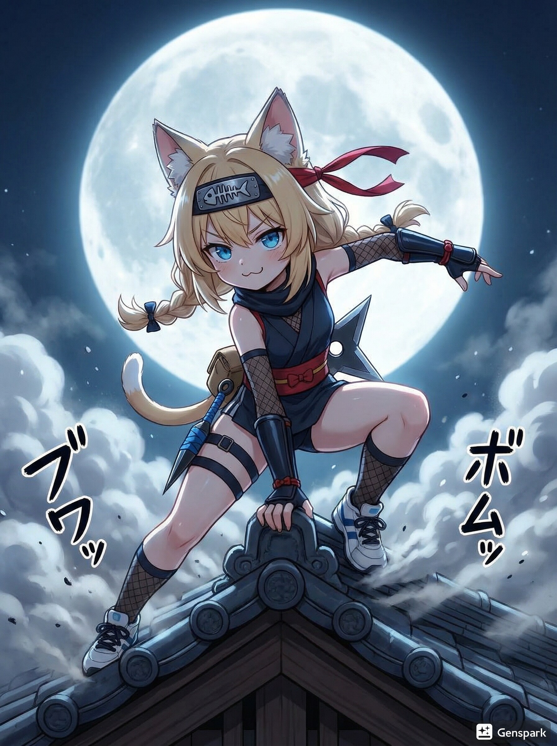 煙に巻く忍ルマ
