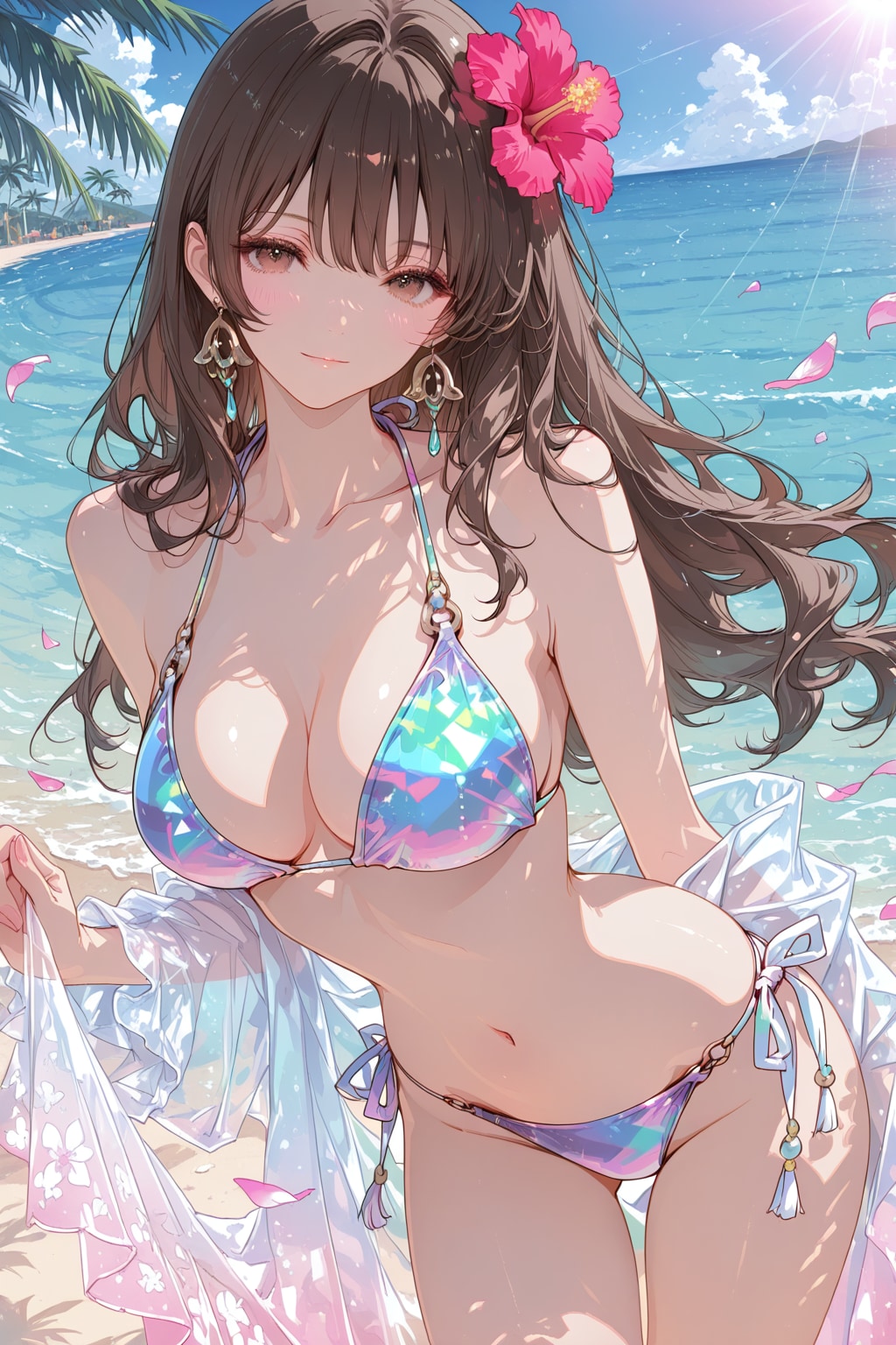 ハイビスカス　ビキニ