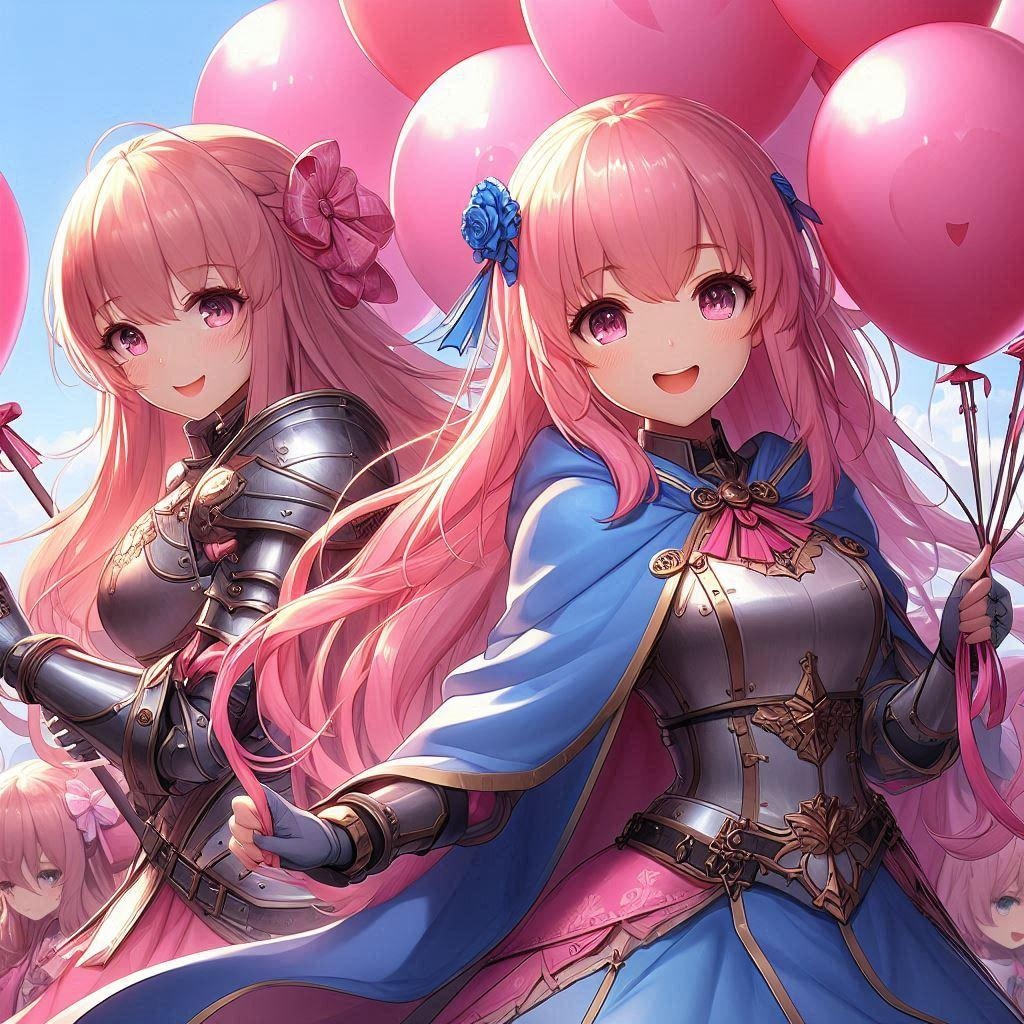 さあ風船騎士団、出撃ですわ♡