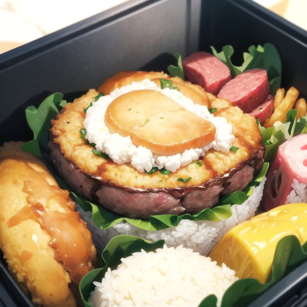 やったー 好きなオカズばっかり！