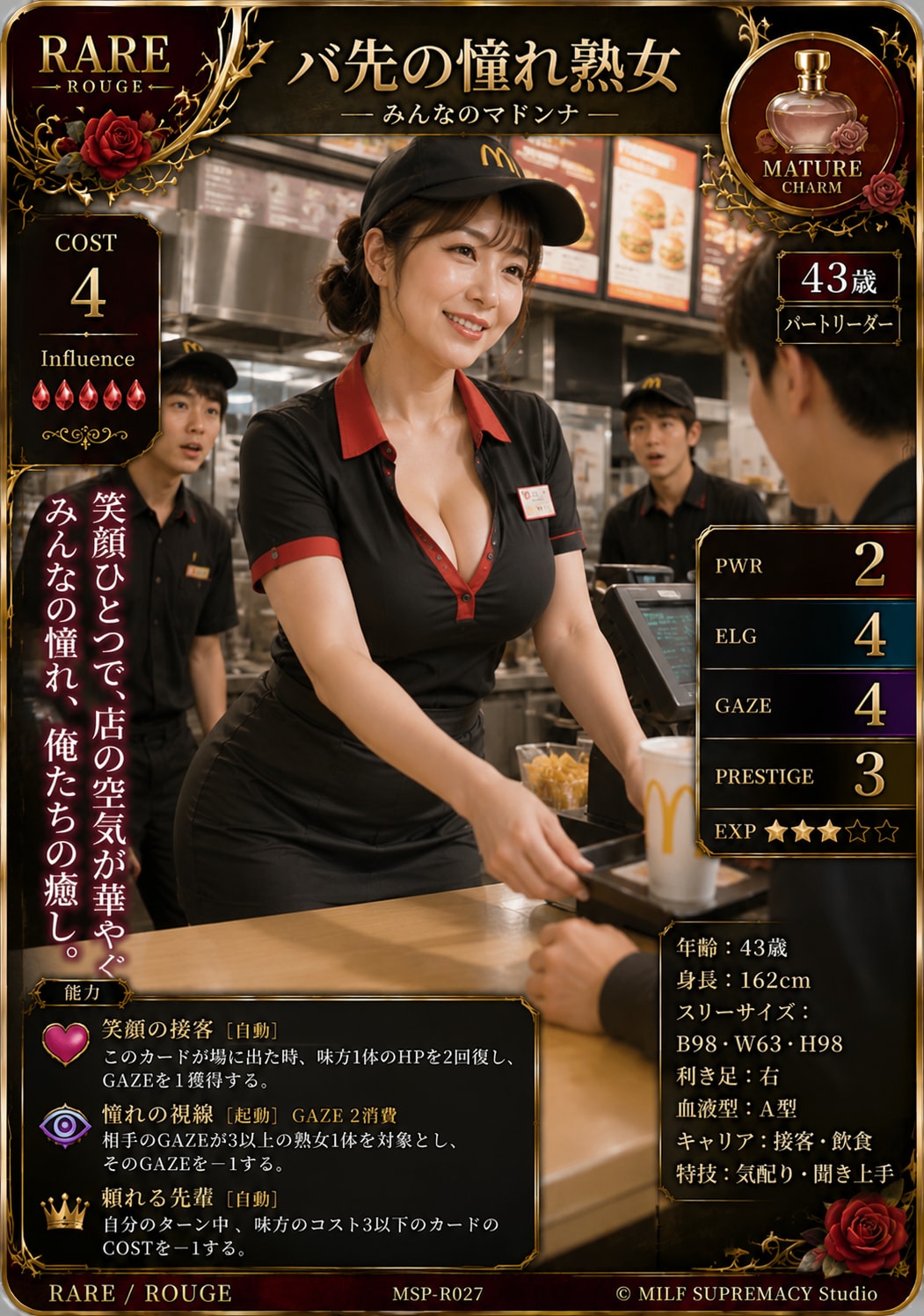 熟女トレーディングカード
