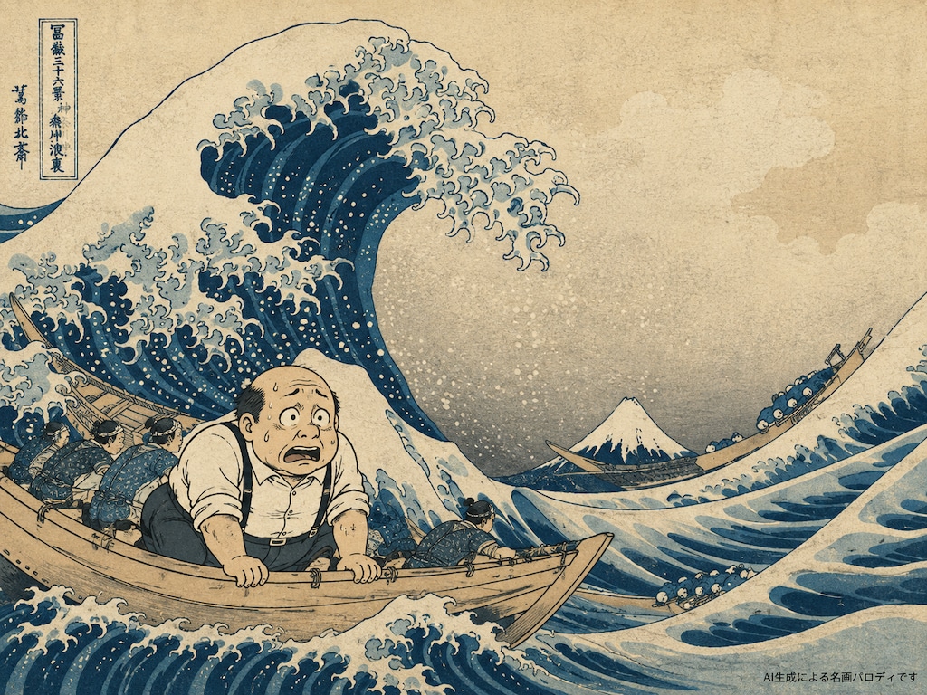 おっさん、名画に迷い込む