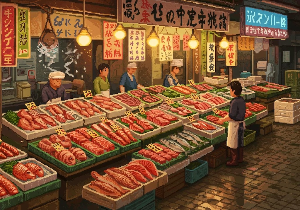 🐟魚市場②