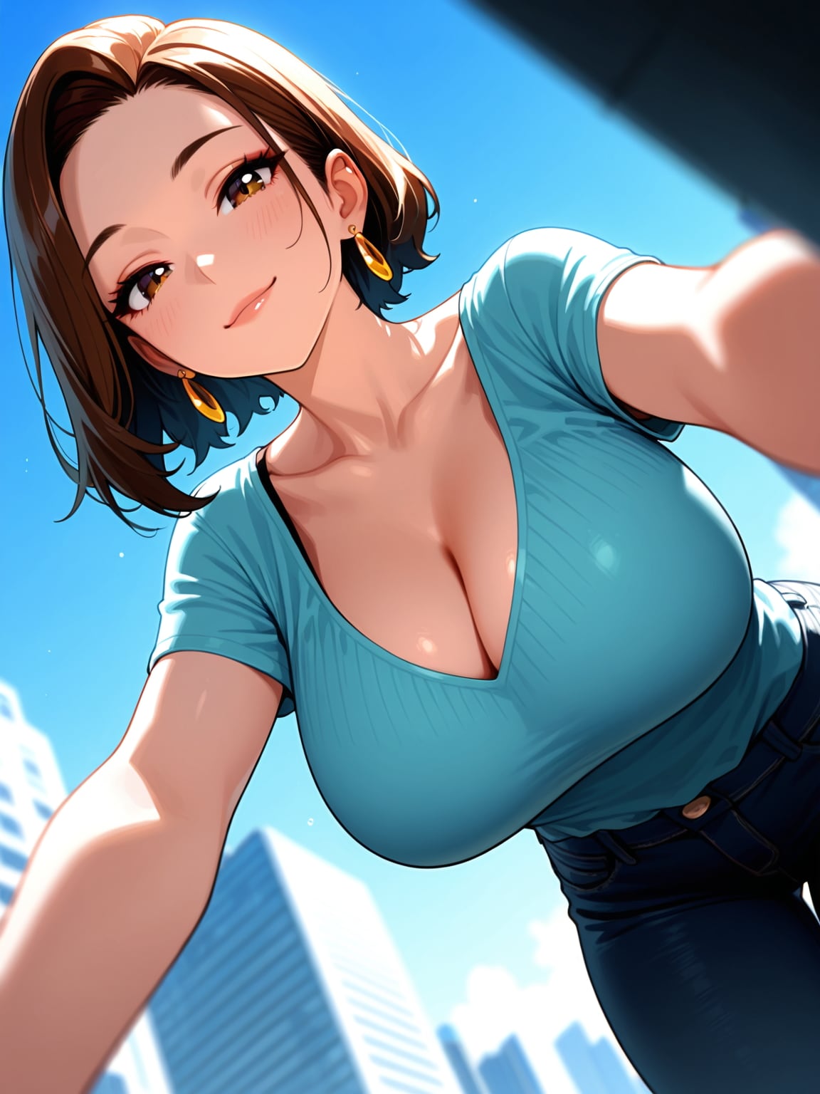 巨乳のお姉さん