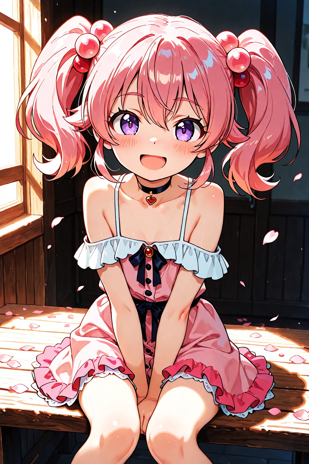 ピンクの春風