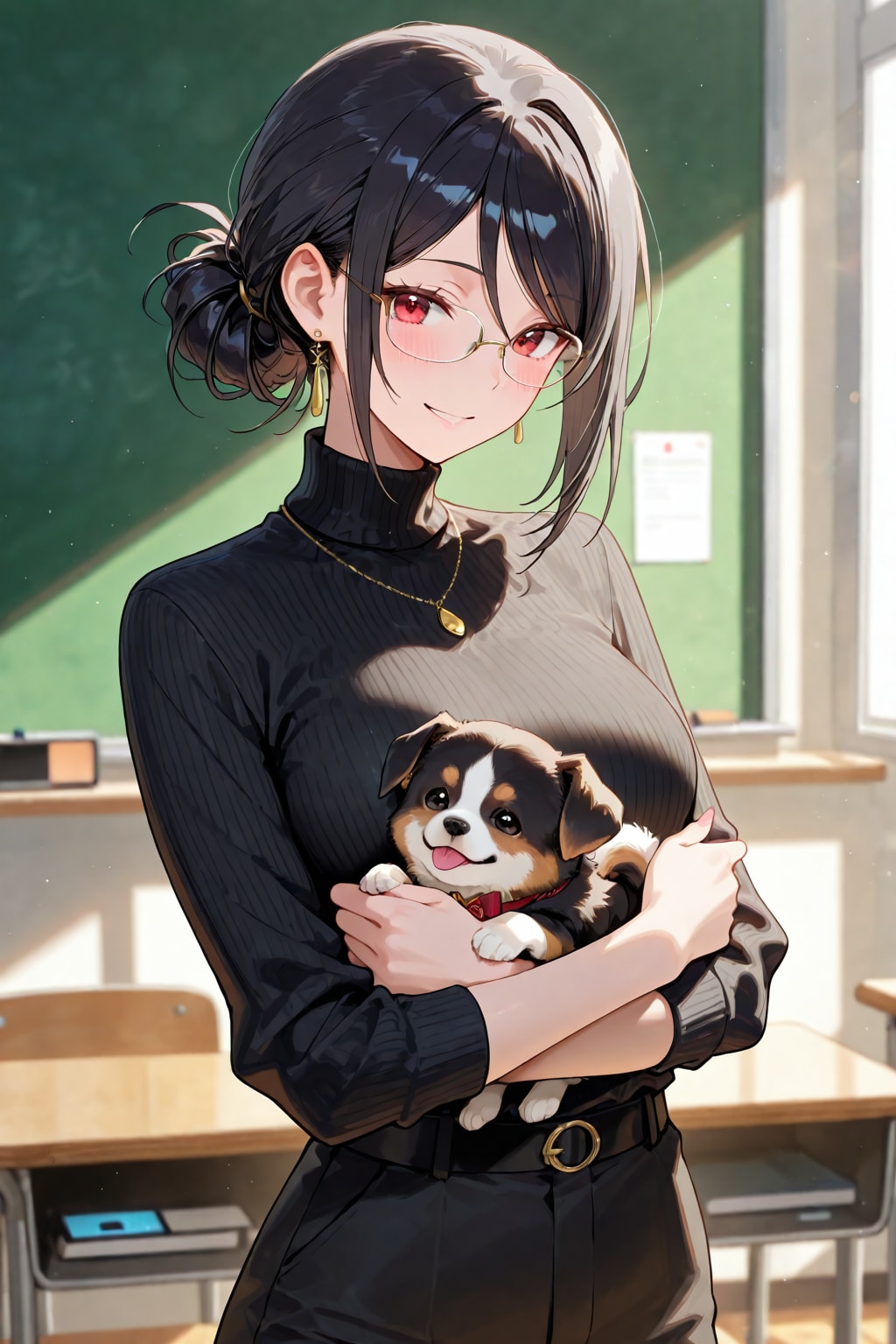 白石文乃先生のチャームポイント