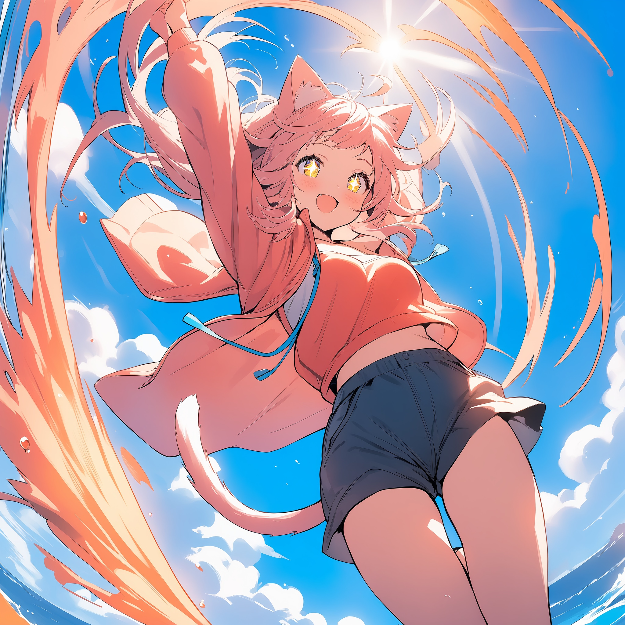 ジャンプ | の人気AIイラスト・グラビア
