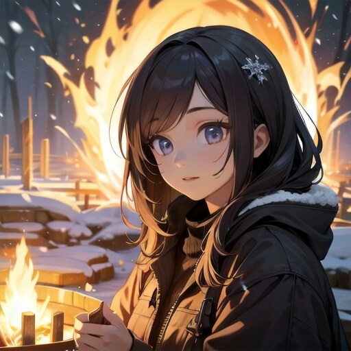 焚き火