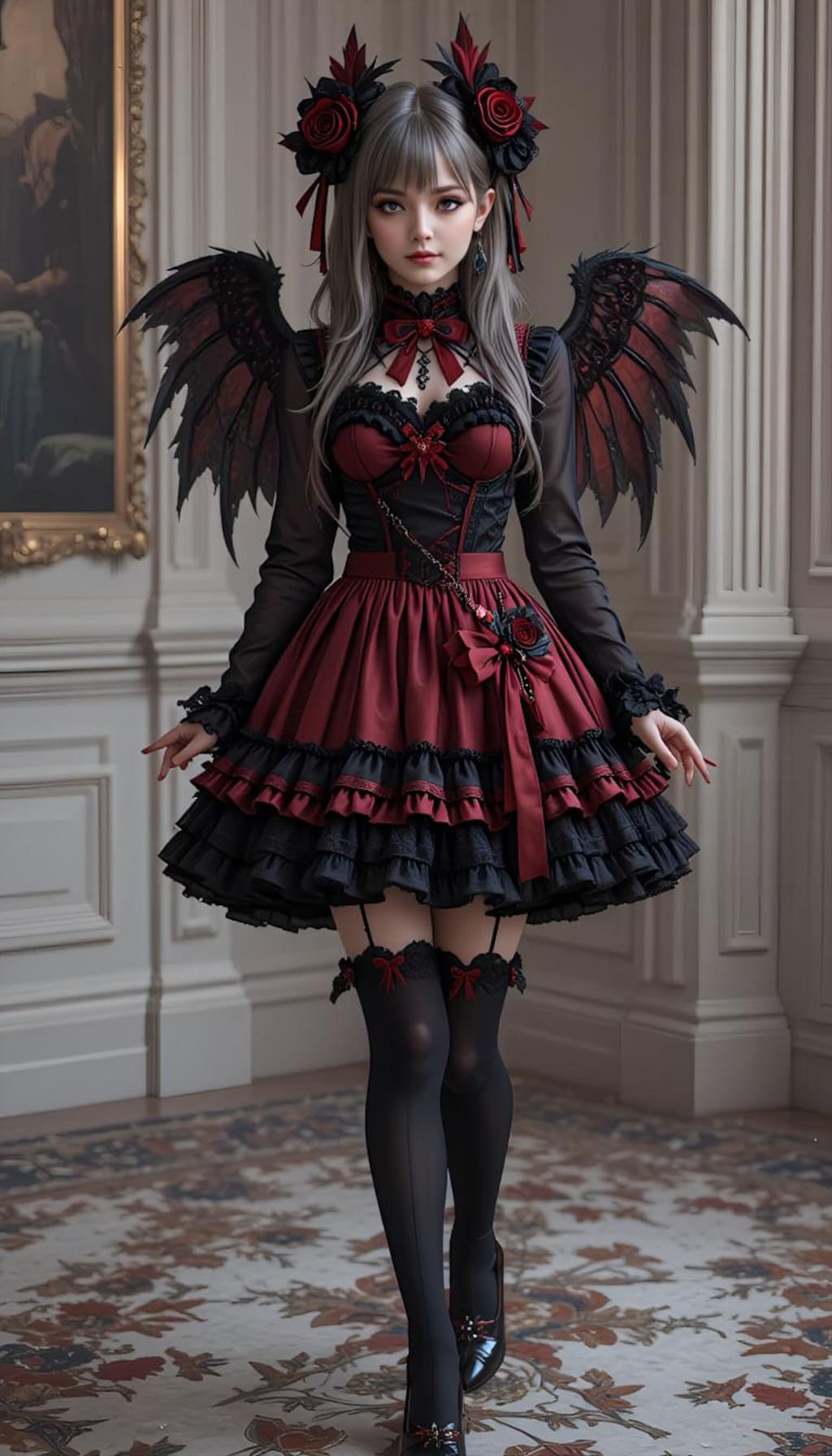 翼のゴスロリ