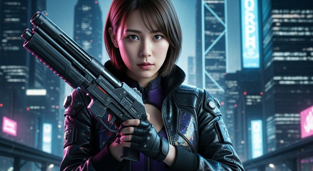 リケジョのハロウィンー攻殻機動隊風