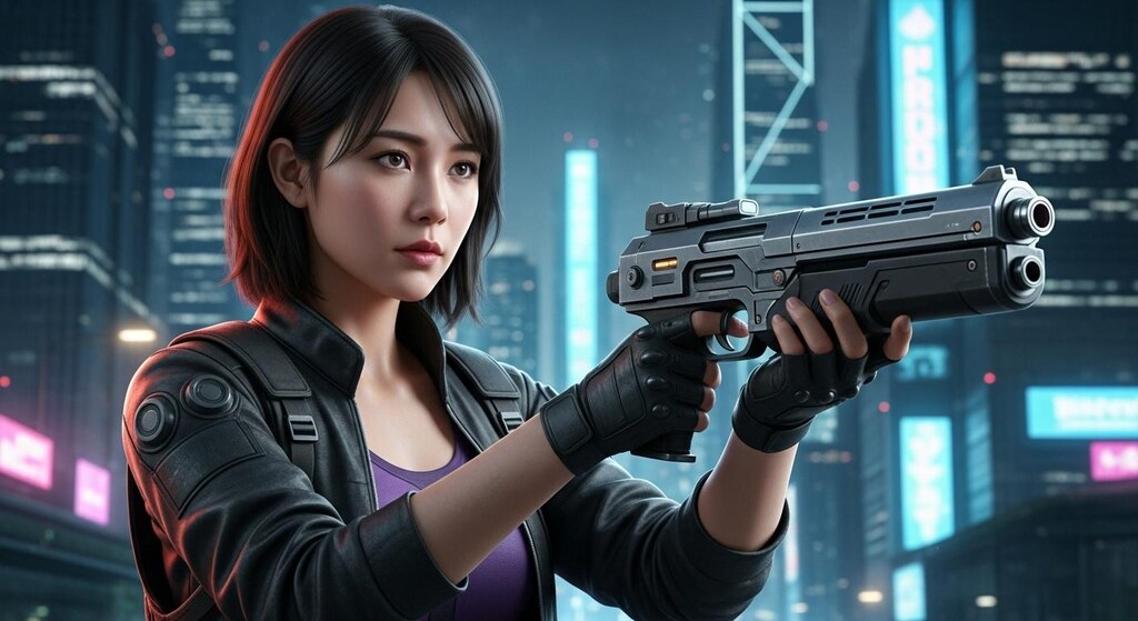 リケジョのハロウィンー攻殻機動隊風