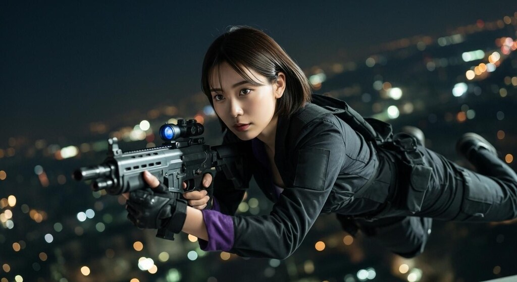 リケジョのハロウィンー攻殻機動隊風