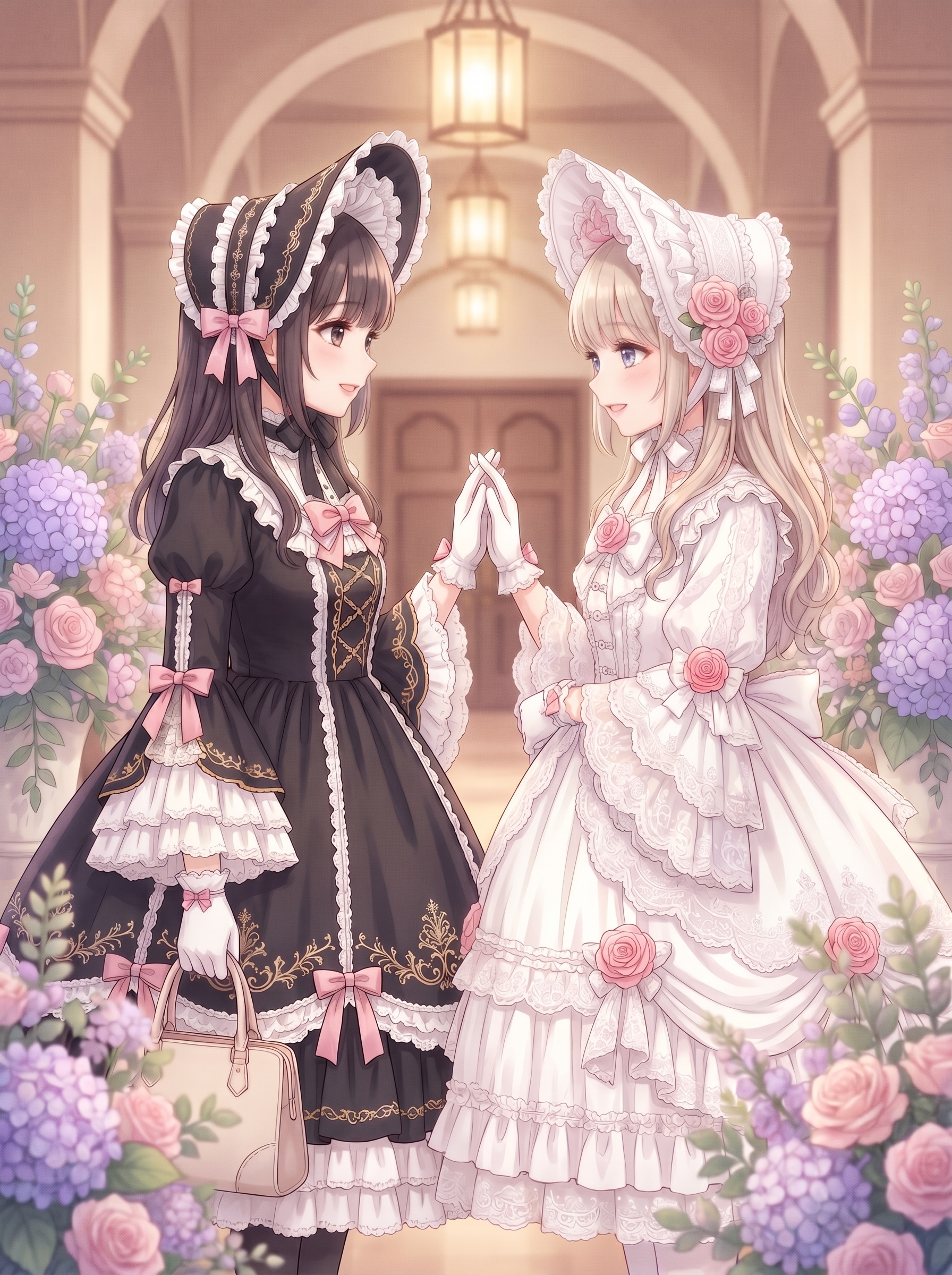 花影双姫の誓 | の人気AIイラスト・グラビア