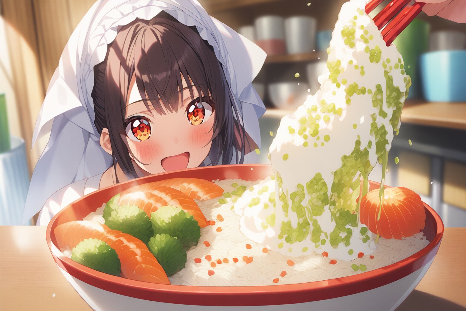 No.287 ふりかけの日 | の人気AIイラスト・グラビア