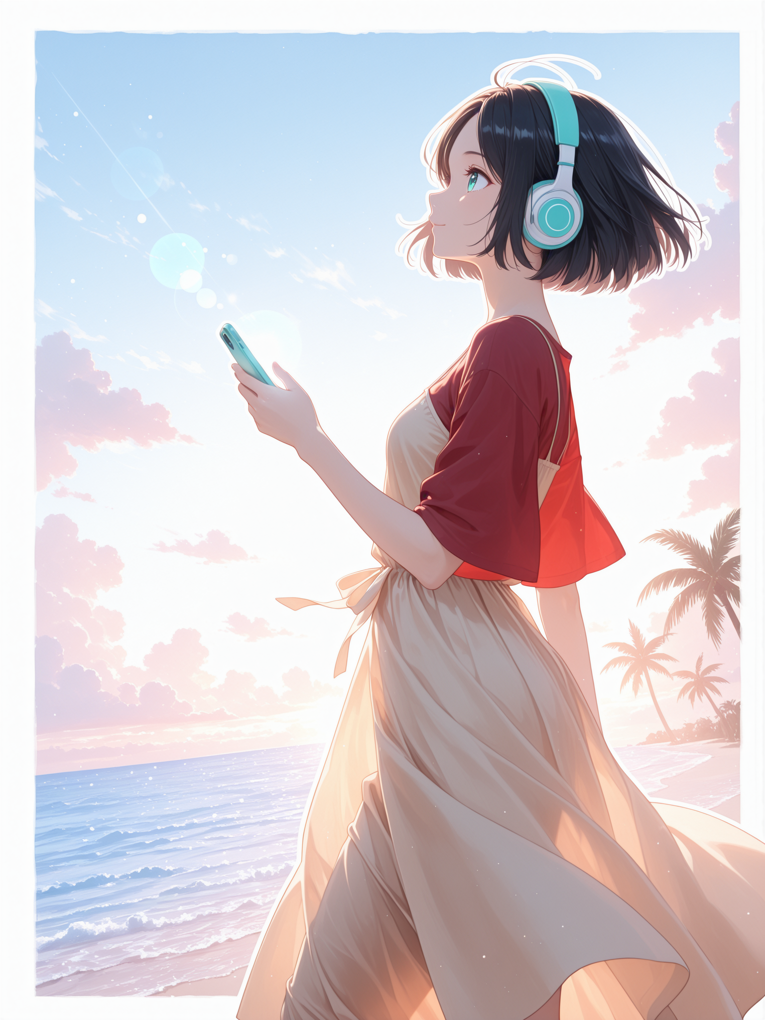 海辺のお散歩