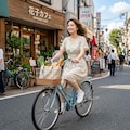 自転車でお買い物 5枚目