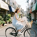 自転車でお買い物 3枚目