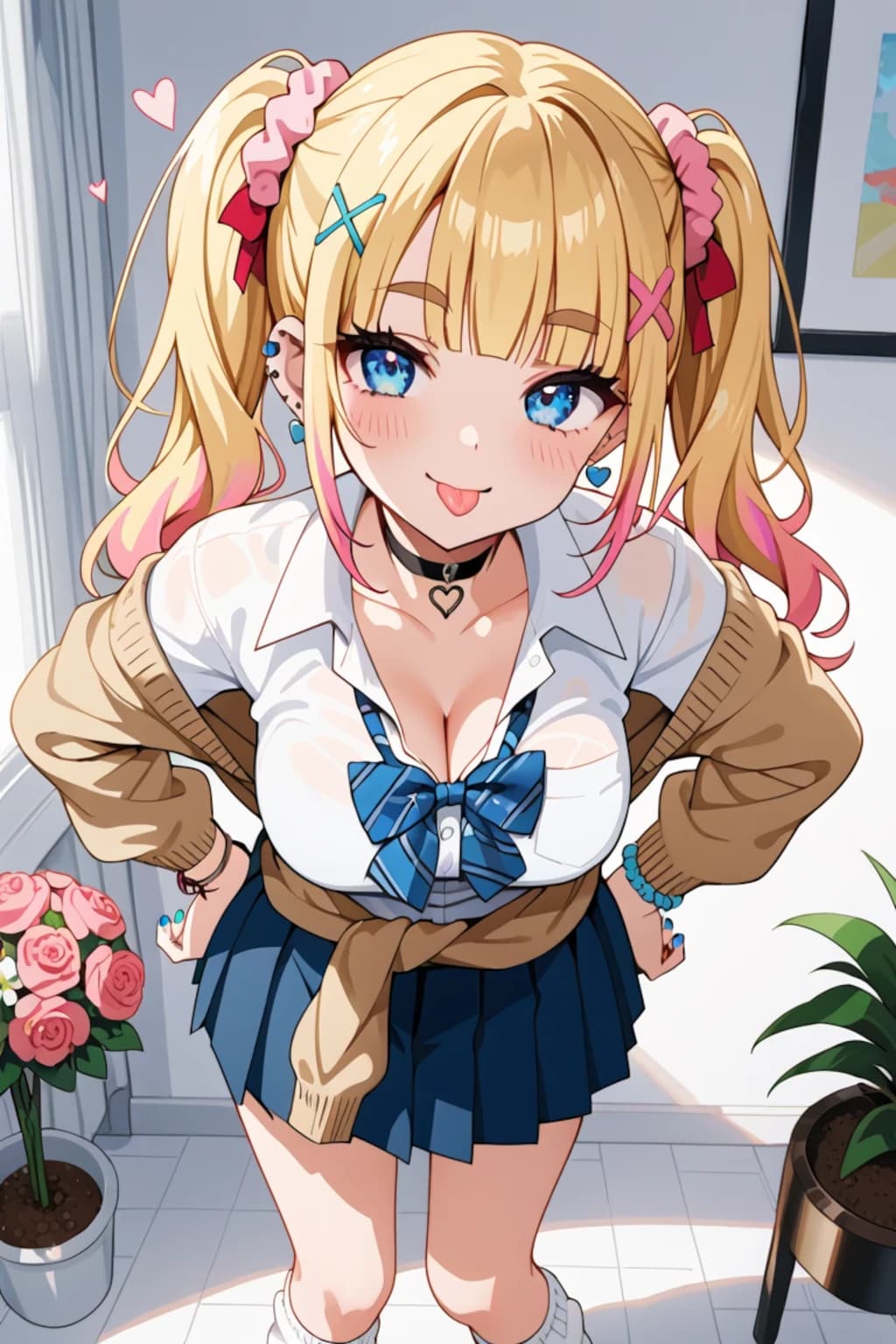 ……何よ、見惚れちゃった？