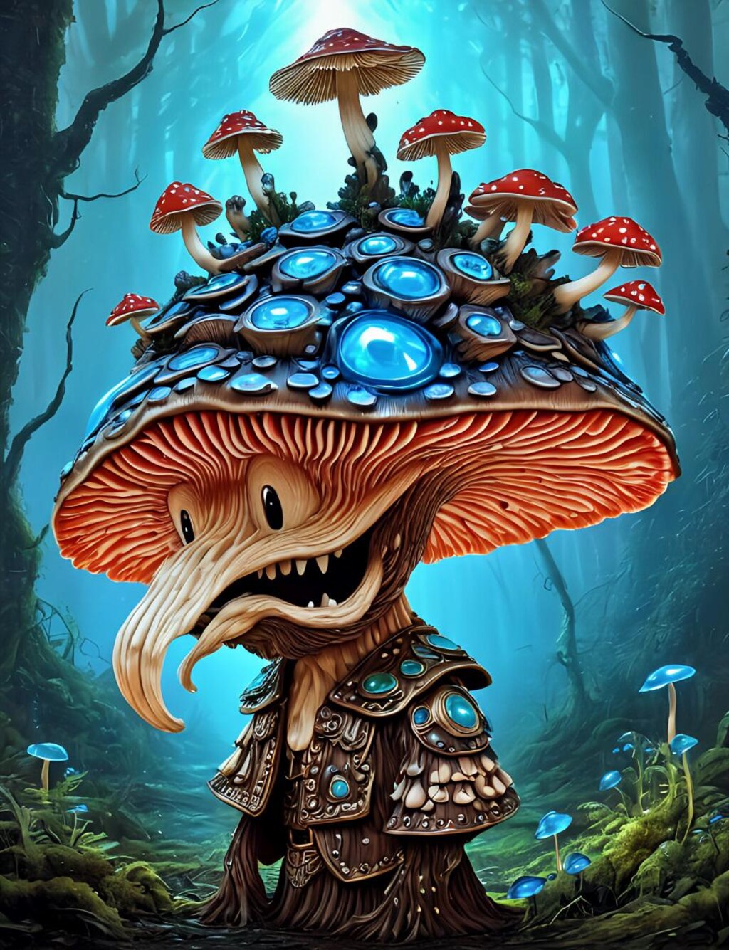 奇怪植物図鑑　キノコ