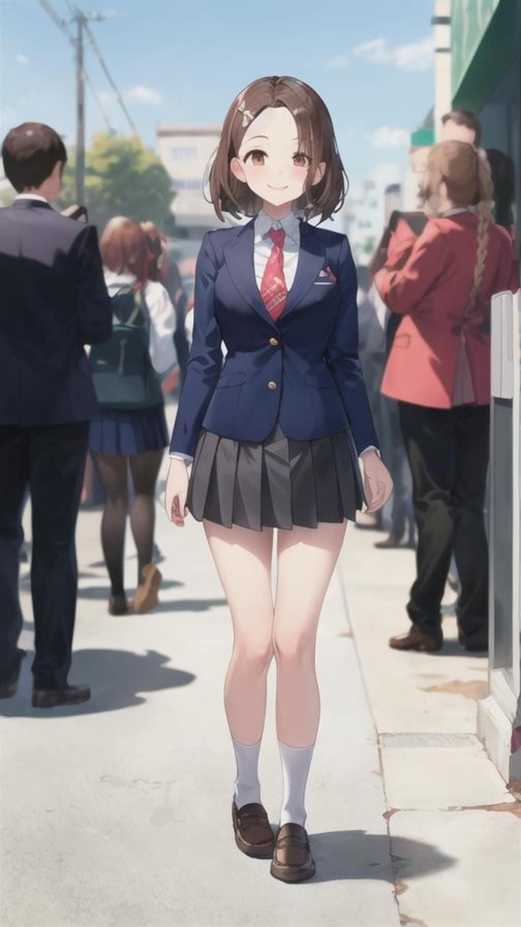 秩父依心(ちちぷいこ)が学生だったら