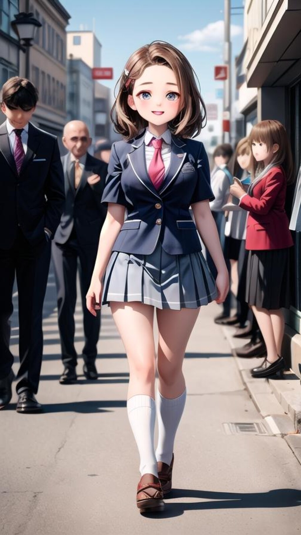 秩父依心(ちちぷいこ)が学生だったら