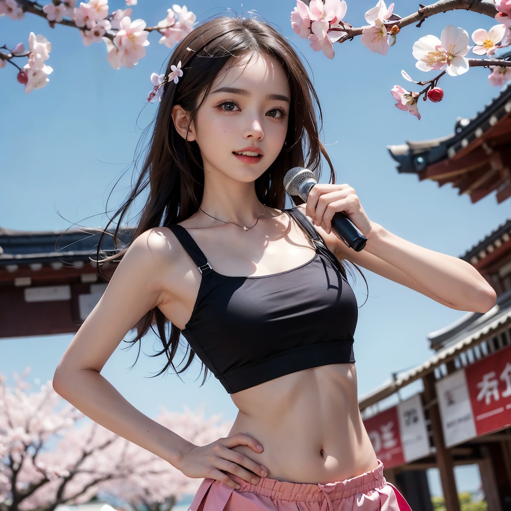 ちちぷい学園桜フェス　和歌月まりあ