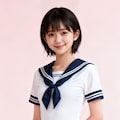 女子高生の君 2枚目