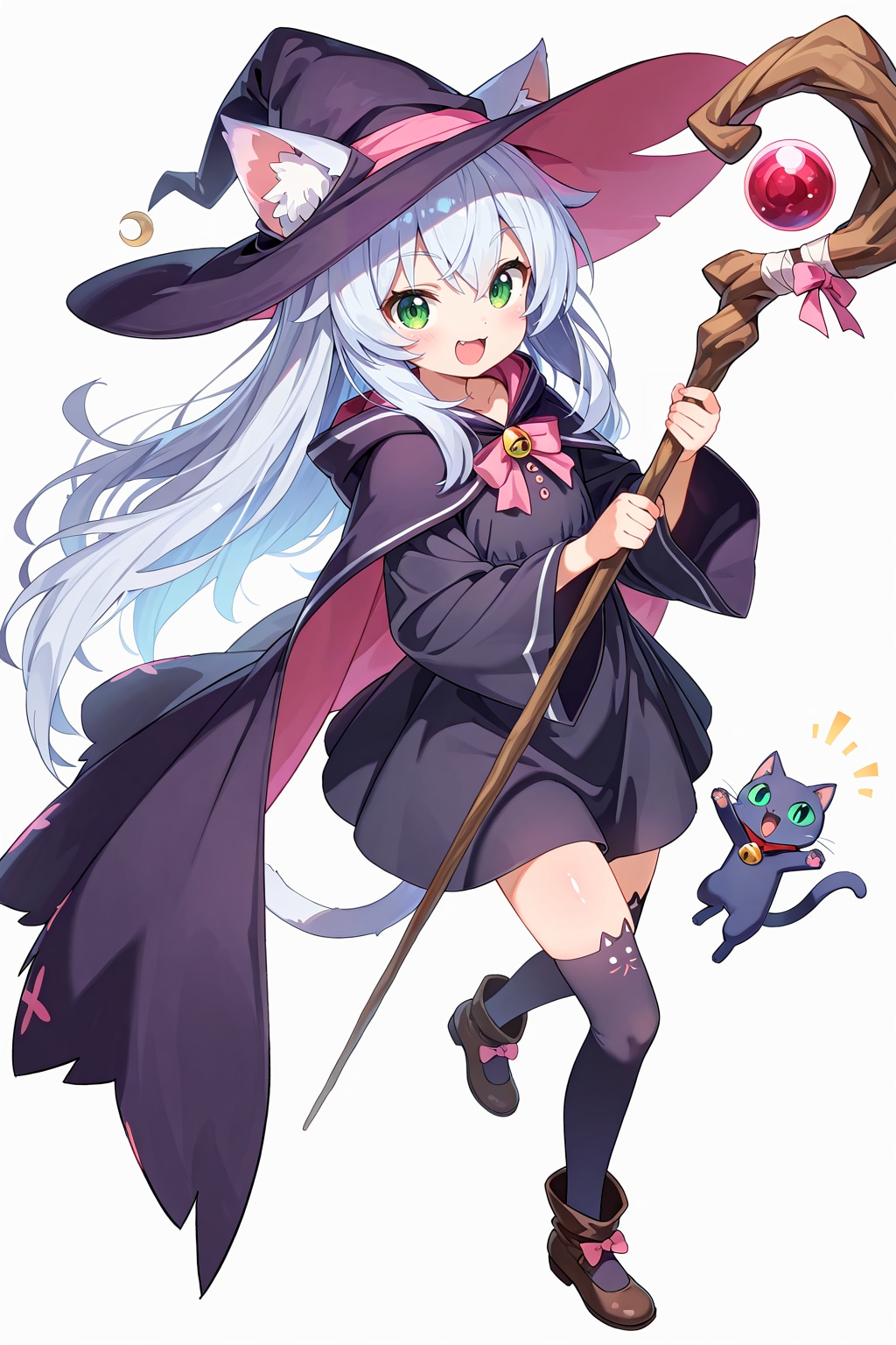 にゃんゴーレムとネコミミ魔女でロボパイ！