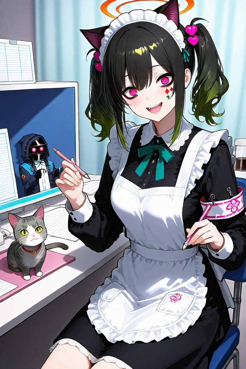 小説『シュキシャが笑った！えへへ、研究だね武装のね』【絵物語】