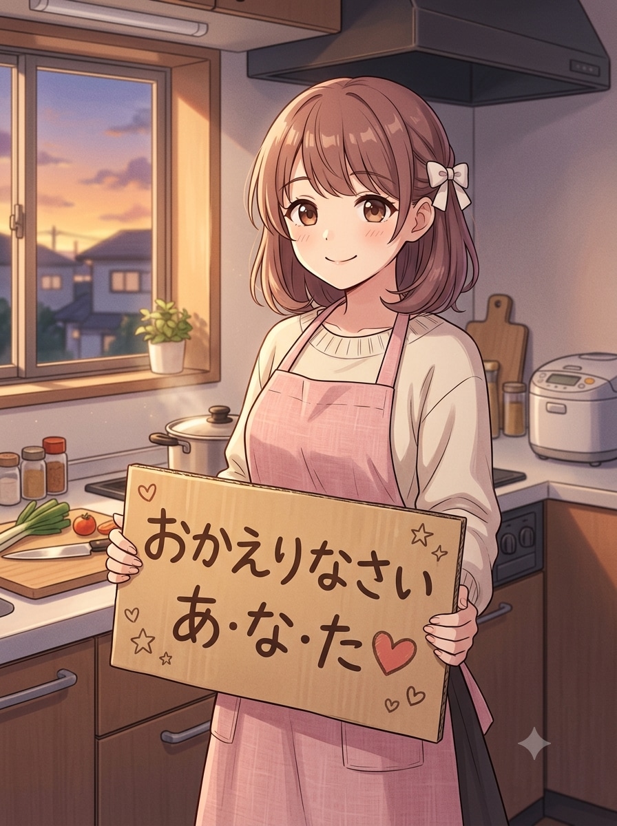 おかえりなさい あ・な・た❤️ | の人気AIイラスト・グラビア