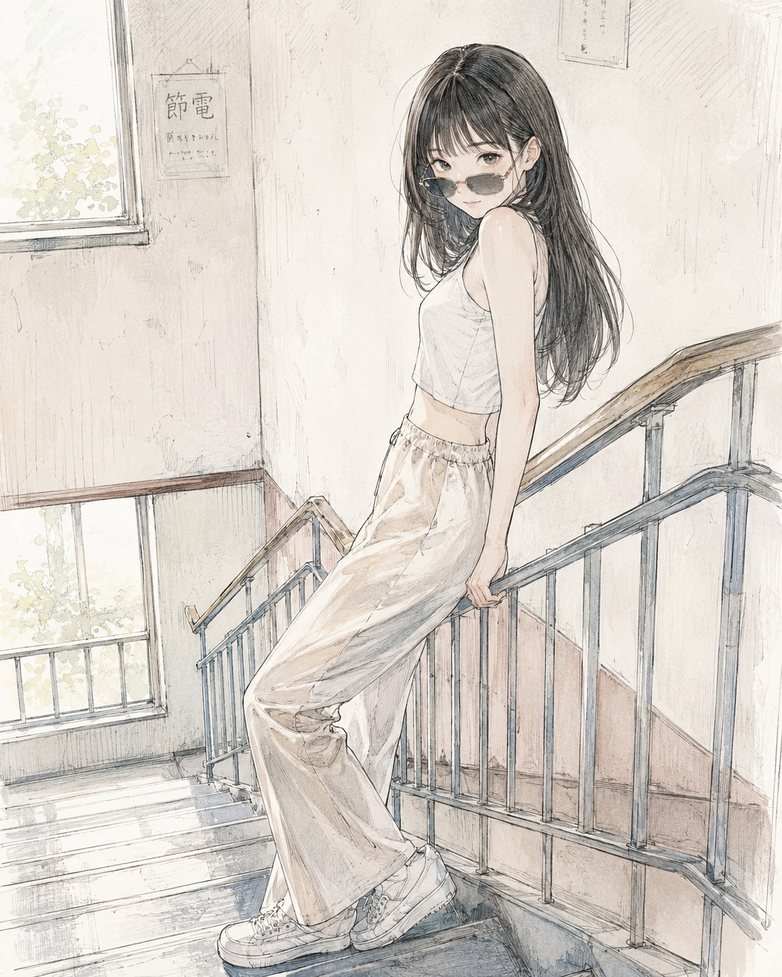 スタイリッシュな少女13 | の人気AIイラスト・グラビア