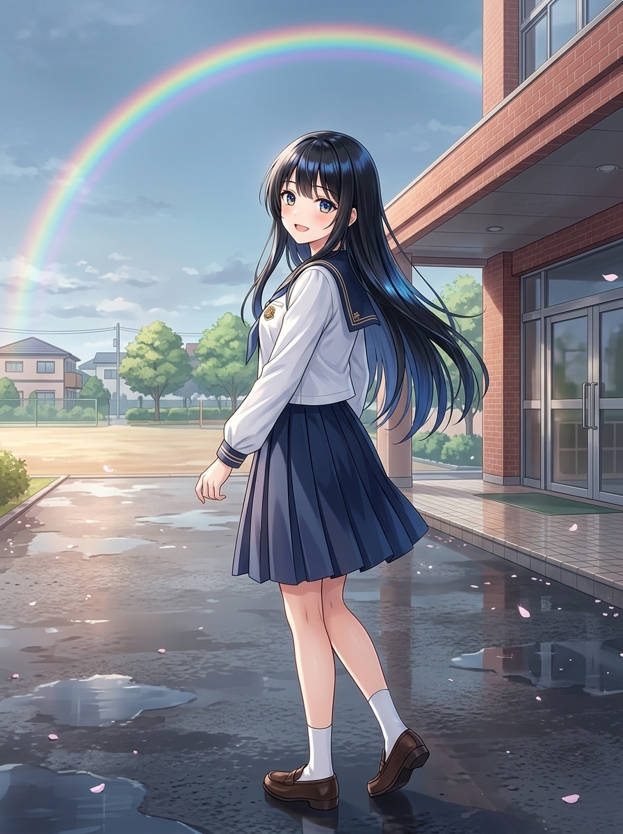 学校帰りに幼馴染と