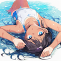 ぺたんこ競泳水着 2枚目