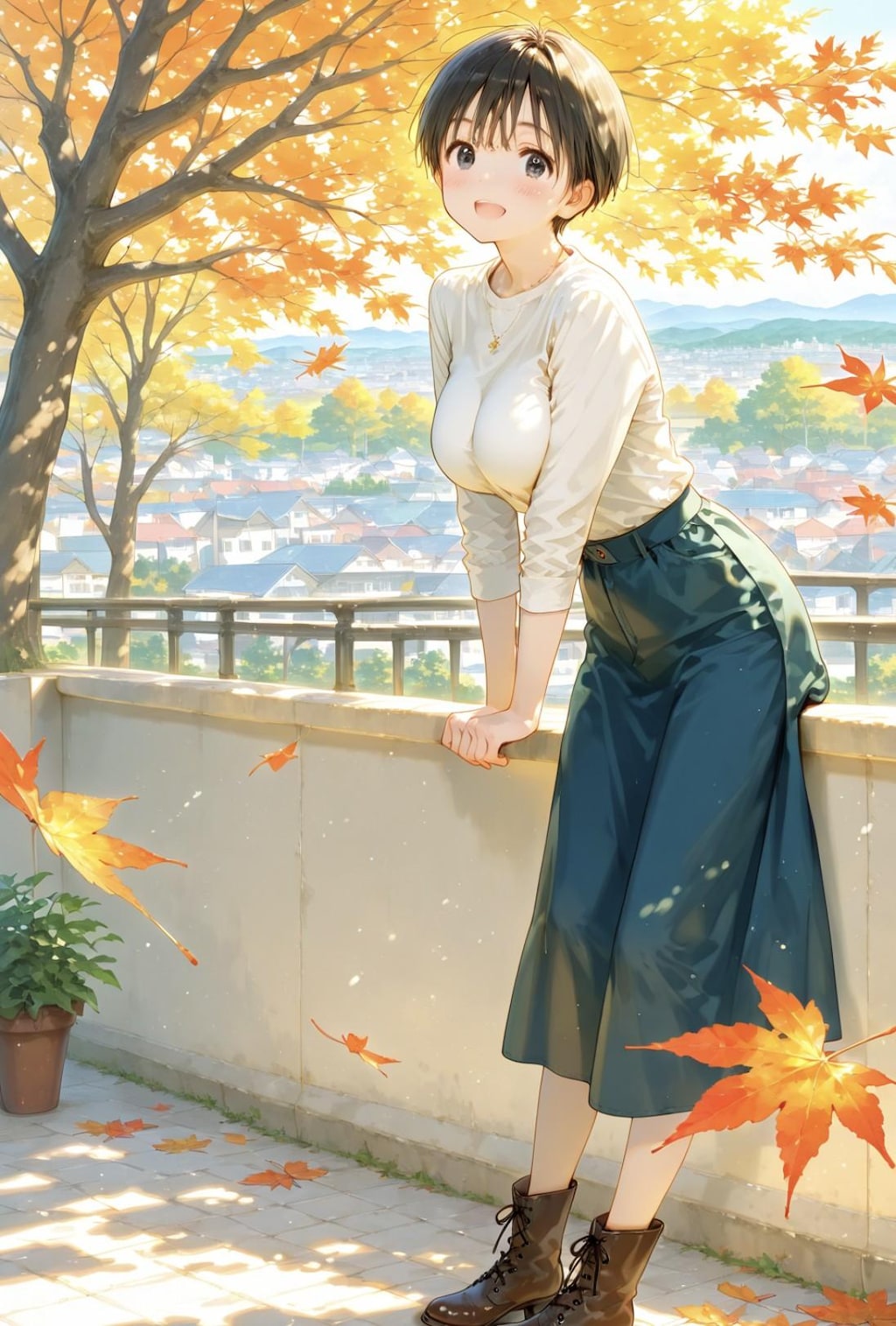 「素敵なとこだね🍁」の彼女