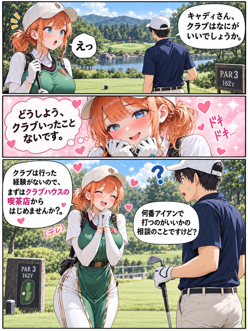 キャディさん②「クラブ」