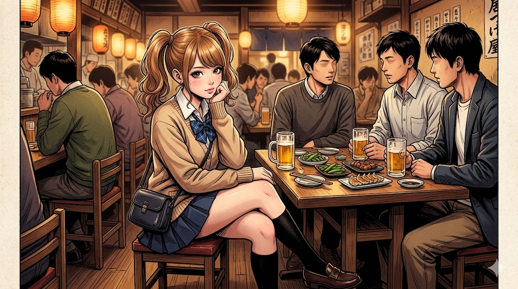 ※彼女は成人しています。